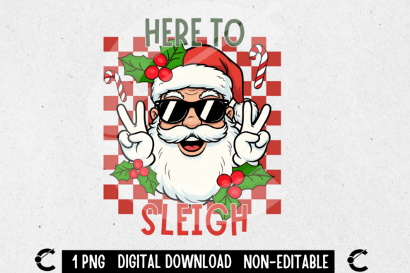 Here to Sleigh: Sassy Santa Illustrations Review