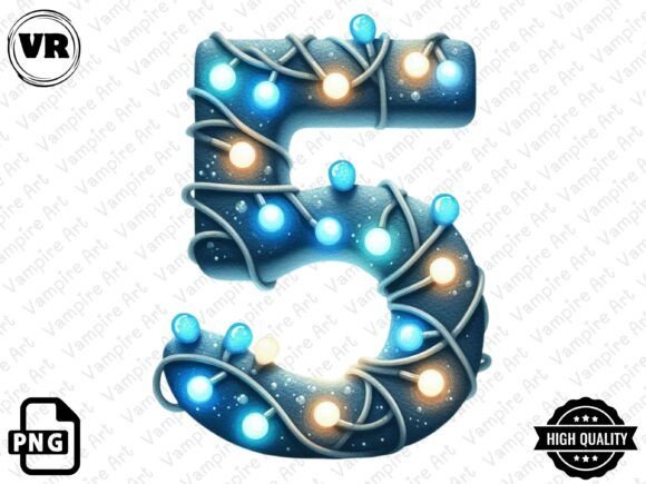 Review: Christmas Number Sublimation Clipart PNG