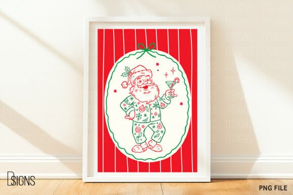 Review: Christmas Pajama Party Hand-Drawn Card Illustrations