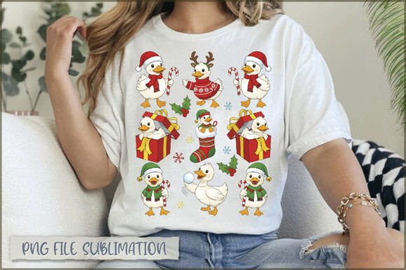 Silly Goose Christmas: Festive Illustrations