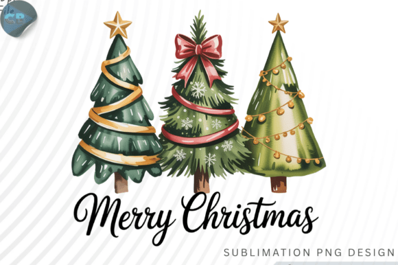 Watercolor Christmas Tree PNG: Illustrations Review
